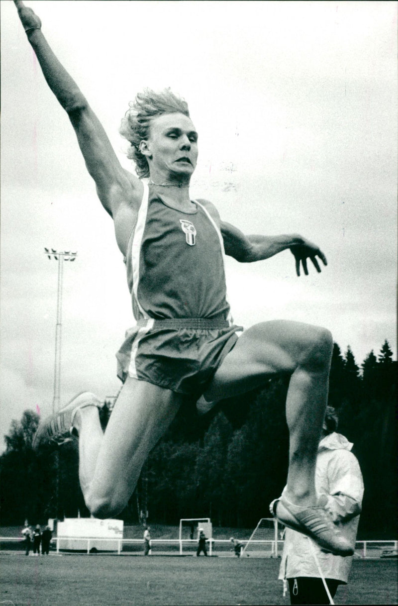 Ulrik Stenberg, friidrott Dorotea - Vintage Photograph