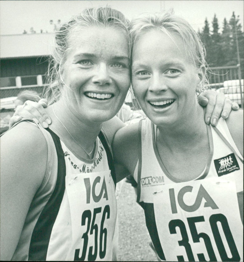 Susanne Lundberg and Pernilla Eriksson - Vintage Photograph