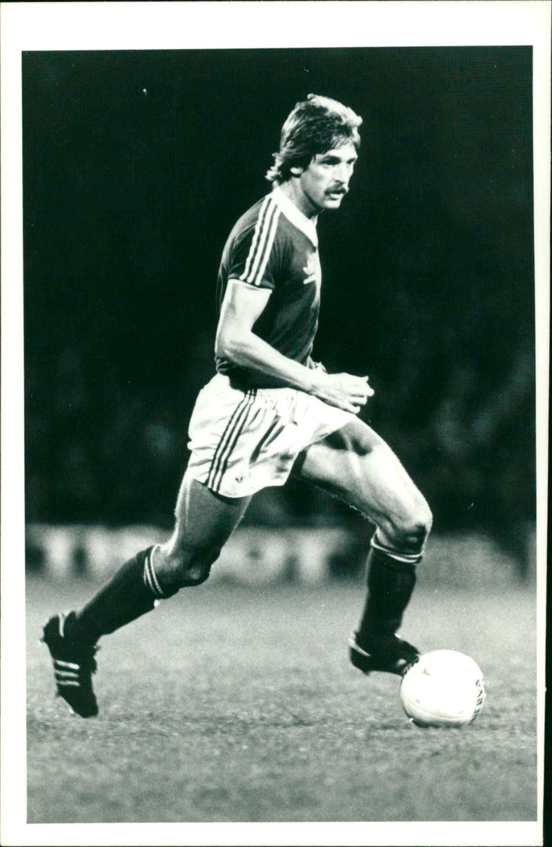 Frans Thijssen, fotboll Ipswich - Vintage Photograph