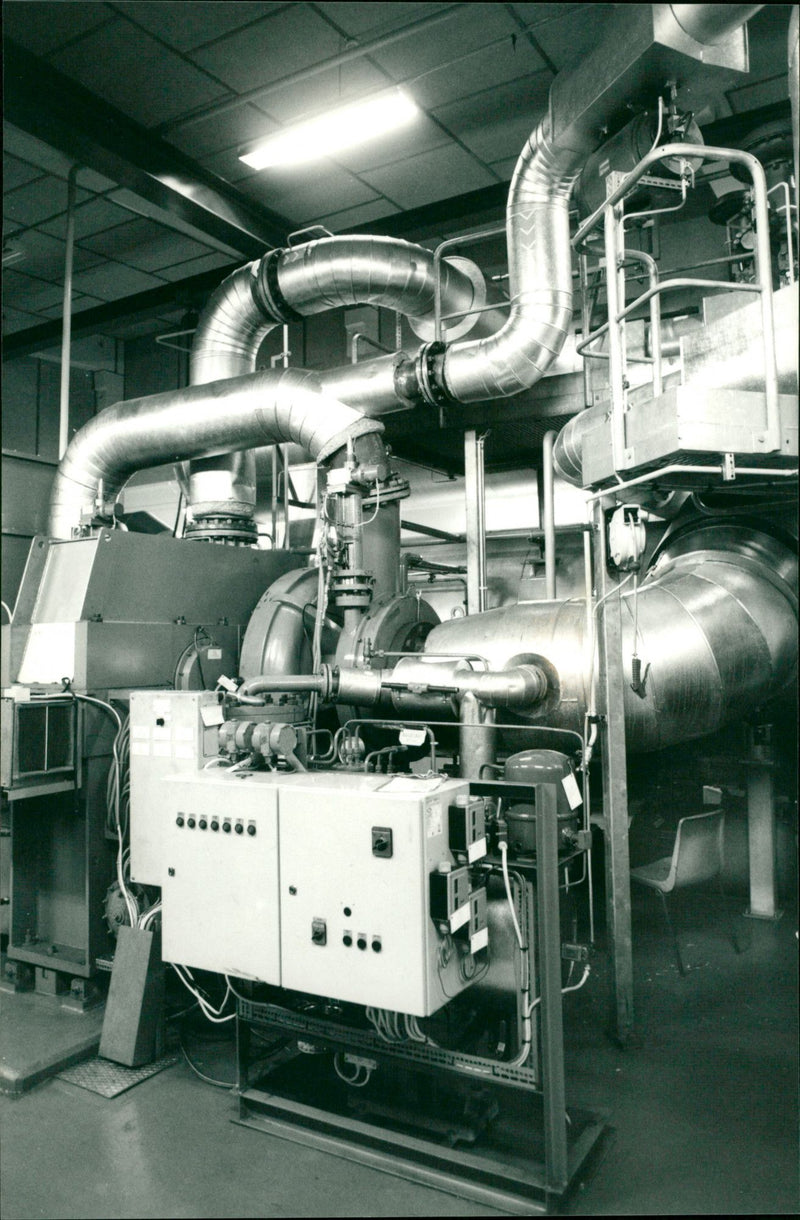 1994 GOODS ALIDHEM ENERGY VASTERBOTTE ENERGY ALIDHEN VAINUEMERKET LAN FJALLKURIR - Vintage Photograph