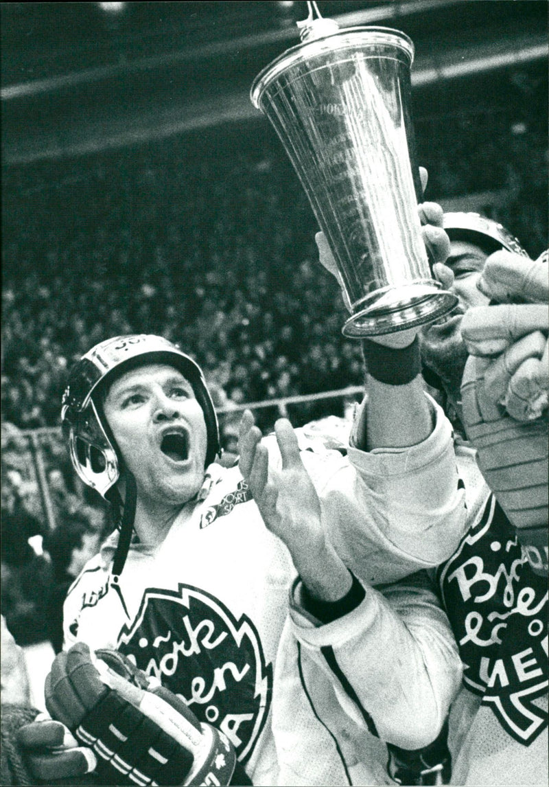 Hasse Edlund, ishockey IF Björklöven - Vintage Photograph