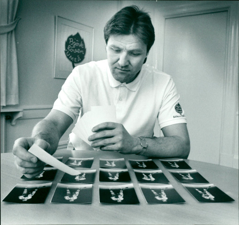 Hasse Edlund, sportchef Björklöven - Vintage Photograph