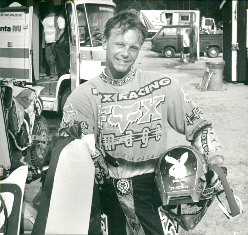 Anders Svärdvik, speedcross - Vintage Photograph