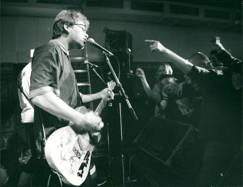 Ola Hermansson singer musician Sonic Surf City. - Vintage Photograph