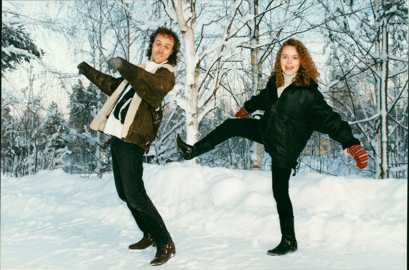 Jan Höglund singer music. - Vintage Photograph