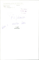 PO Johansson, musician and teacher Umeå - Vintage Photograph