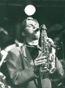 Jonas Knutsson jazz musician - Vintage Photograph