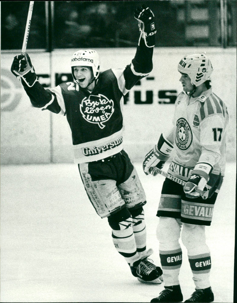 Lars-Gunnar Pettersson, Björklöven ishockey - Vintage Photograph