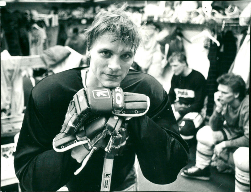 Lars-Gunnar Pettersson, Björklöven ishockey - Vintage Photograph