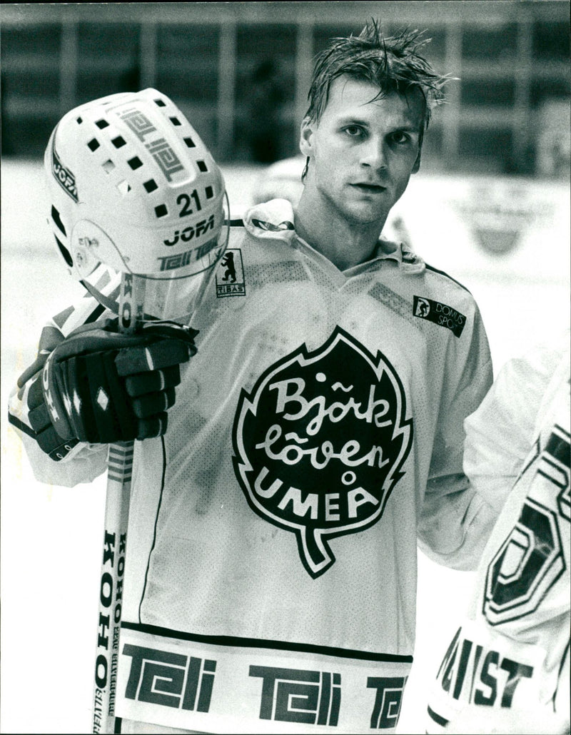 Lars-Gunnar Pettersson, Björklöven ishockey - Vintage Photograph