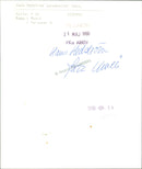 Hans Hedström, jazz musician Umeå - Vintage Photograph