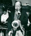 Hans Hedström, jazz musician Umeå - Vintage Photograph