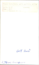 Thomas Gustafsson - Vintage Photograph