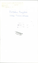 Kristofer Bergdahl, Umeå Tennisklubb - Vintage Photograph