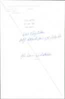 Lars Kågström - Vintage Photograph