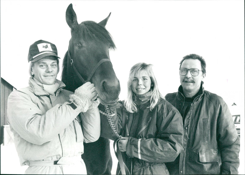 Jan Norberg, Anna Näslund och Leif Nygren - Vintage Photograph