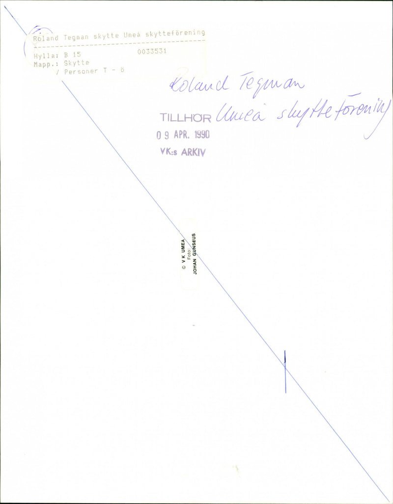 Roland Tegman - Vintage Photograph