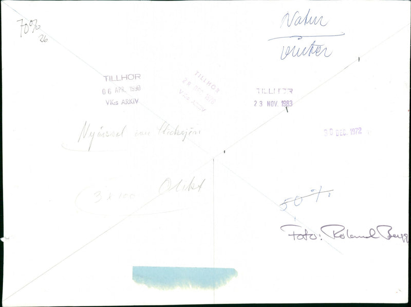 1976 ARSTIDES WINES VED AND POLAND WRITER GILVO NAHU ARCHIVE NYHRAL ALIKT ATKV TOT - Vintage Photograph