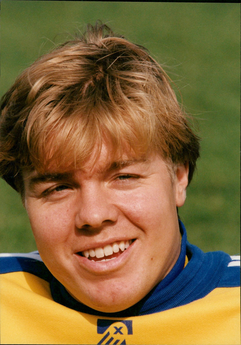 Tomas Brolin - Vintage Photograph