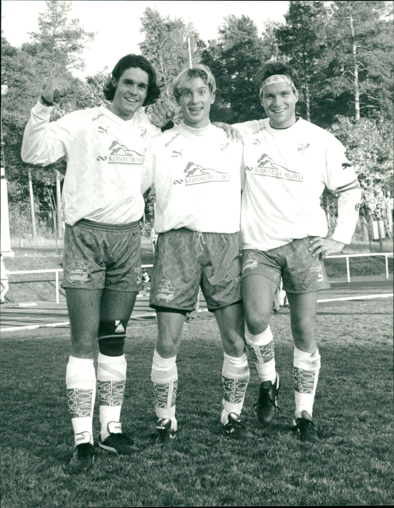 Jon Bodström, Joachim Nordin & David Byström - Vintage Photograph