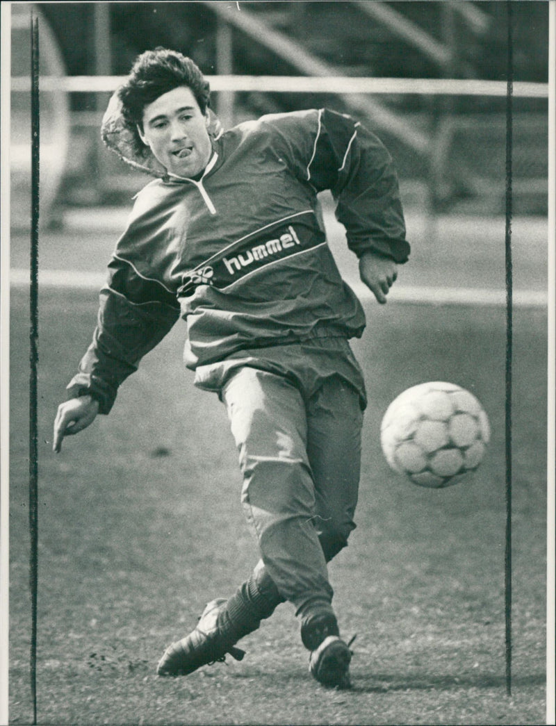 Dean Saunders - Vintage Photograph