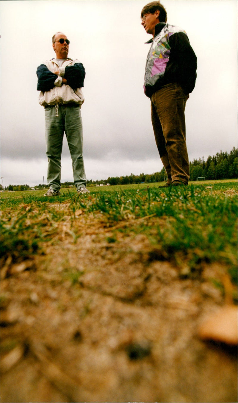 Bo Sandberg och Kenneth Gruffman - Vintage Photograph