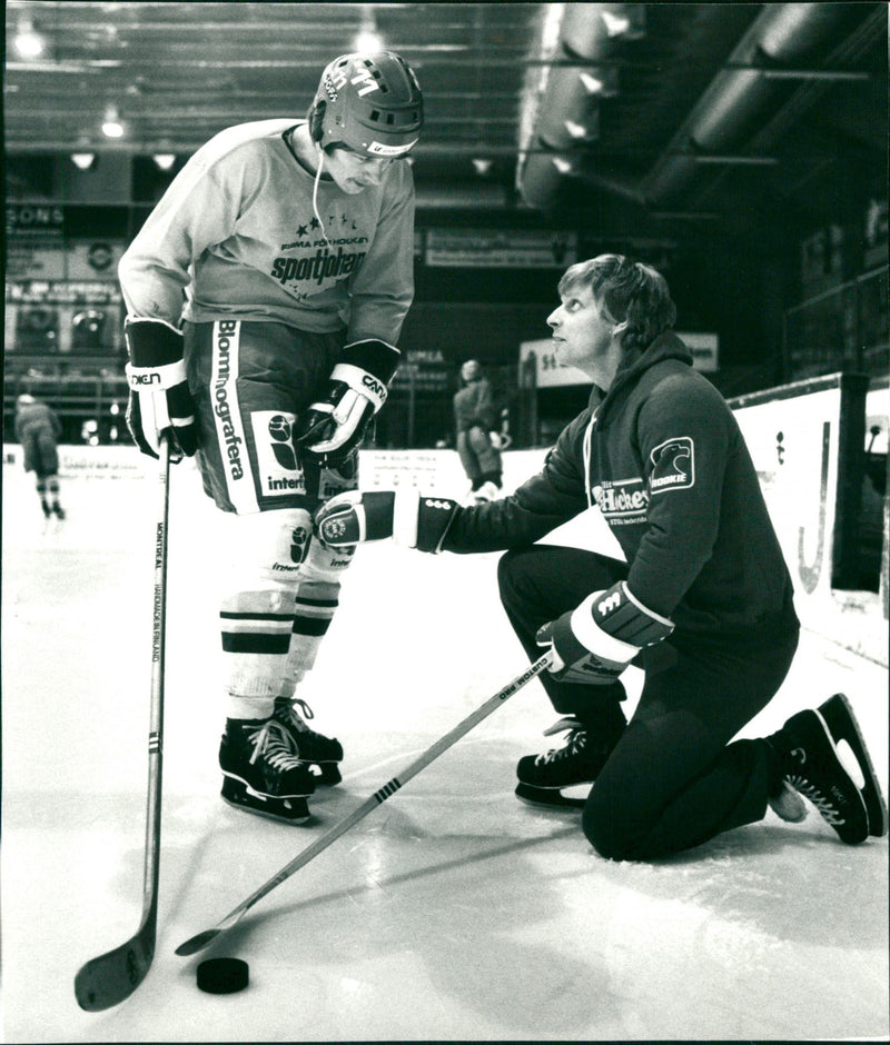 Jan Lundström och Hans "Virus" Lindberg - Vintage Photograph