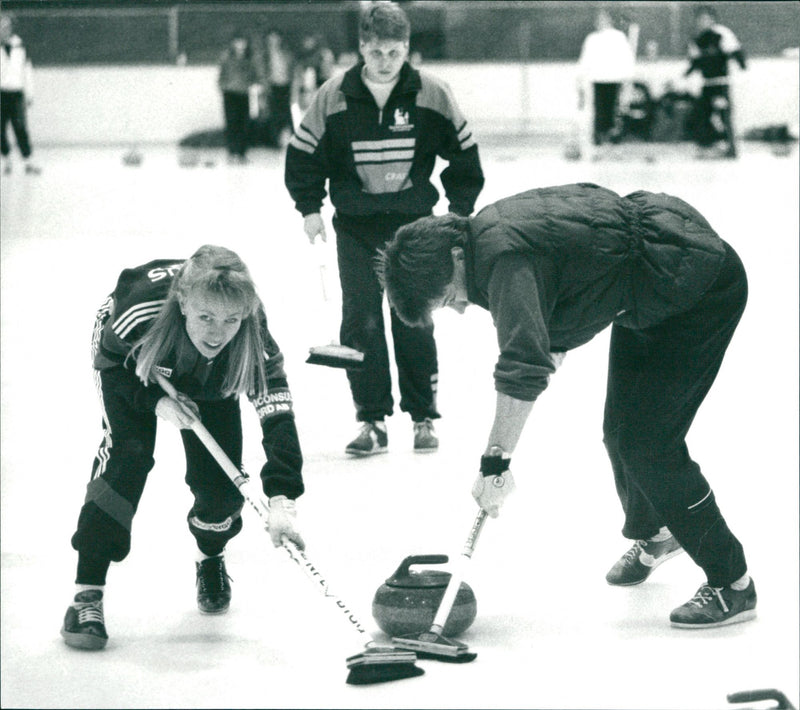 Helena Svensson, Roland Karlsson & Torvald Johansson - Vintage Photograph