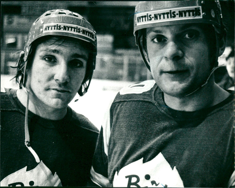 Bengt Lövgren och Kjell Sundström Björklöven - Vintage Photograph