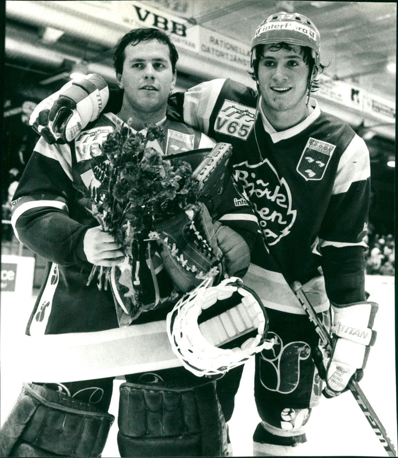 Mats Blomqvist och Patrik Sundström - Vintage Photograph