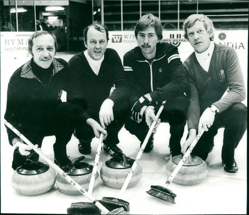 Per Norgren, Gunnar Hamrin, Lars Söderberg & Curt Lindgren - Vintage Photograph