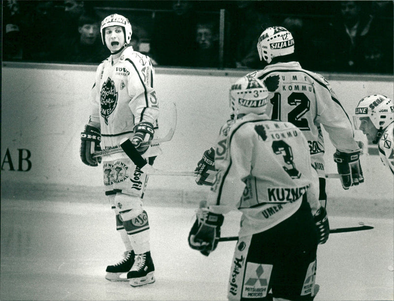 Alexander Beljavskij, Björklöven ishockey - Vintage Photograph