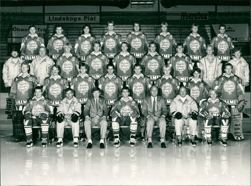 Björklöven lagbild 85-86 - Vintage Photograph