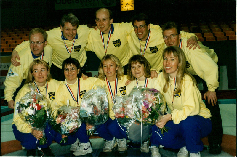 Umeå Curling Club - Vintage Photograph