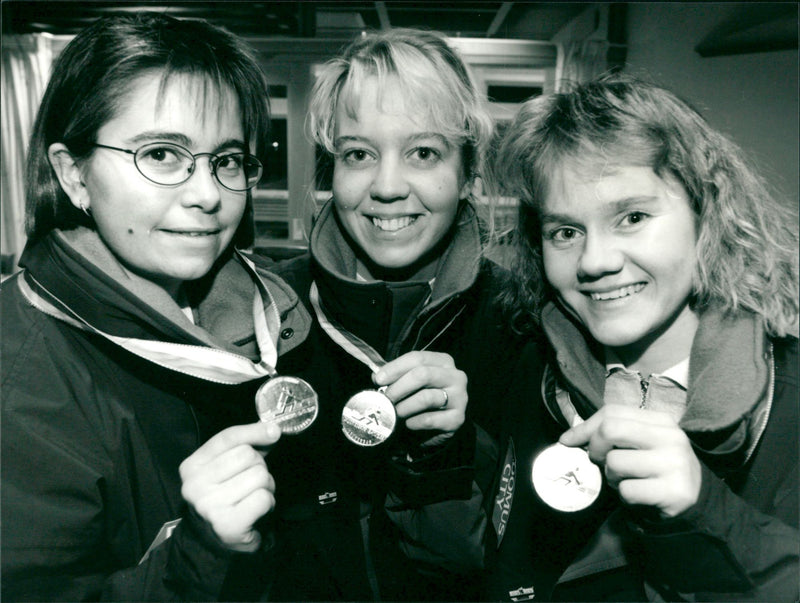 Elisabeth Persson, Katarina Nyberg & Louise Mormont - Vintage Photograph