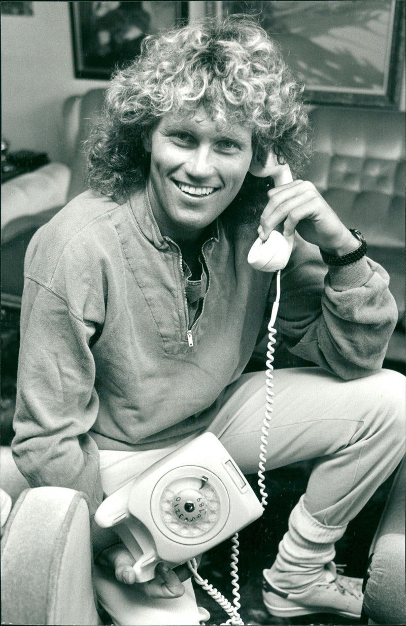 Roger "Bullen" Hägglund, Quebec Nordiques - Vintage Photograph