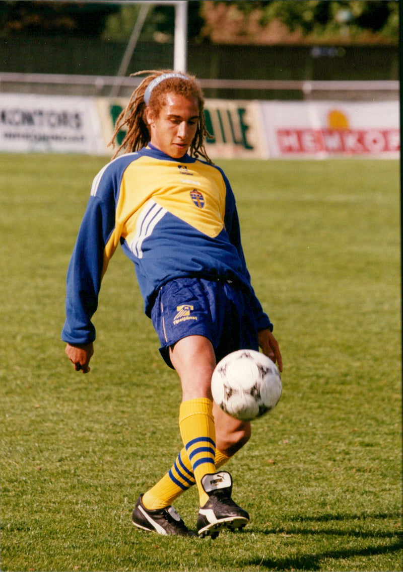 Henrik Larsson - Vintage Photograph