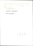 ESSE VAST SHELF FOOTBALL GERMANY GERMAN PERSONS FOLDER - Vintage Photograph