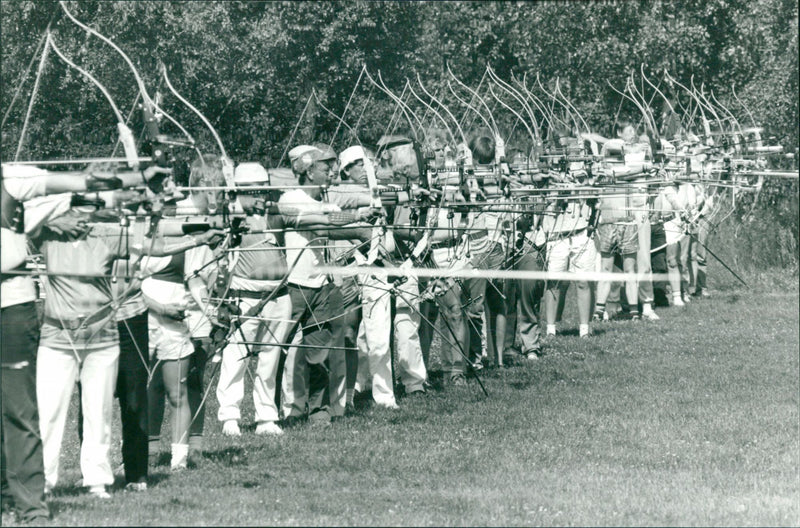 Umeå Archery Club - Vintage Photograph