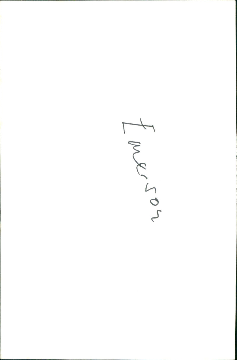 Roy Emerson i aktion - Vintage Photograph