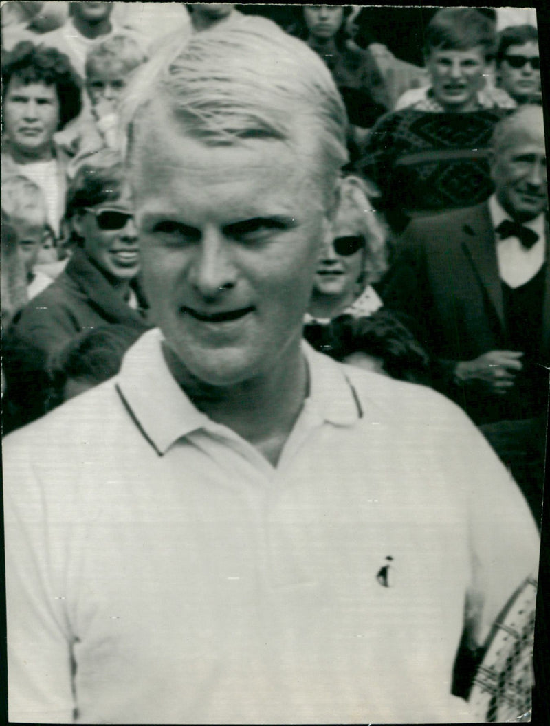 Jan-Erik Lundqvist, Davis Cup - Vintage Photograph