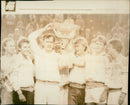 Sweden won the Davis Cup in 1985 - Vintage Photograph