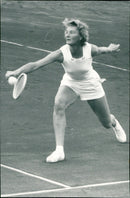 Elsa Berggren, tennis Umeå TK - Vintage Photograph
