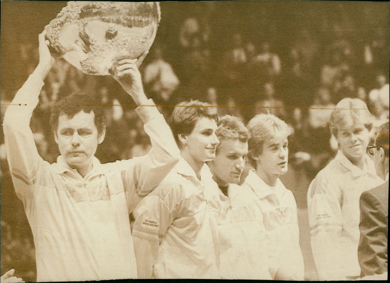Sweden won the Davis Cup - Vintage Photograph