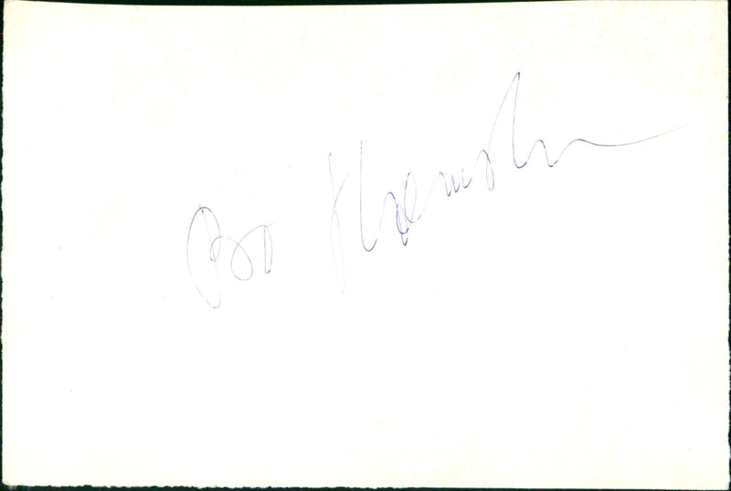 Bo Holmström - Vintage Photograph