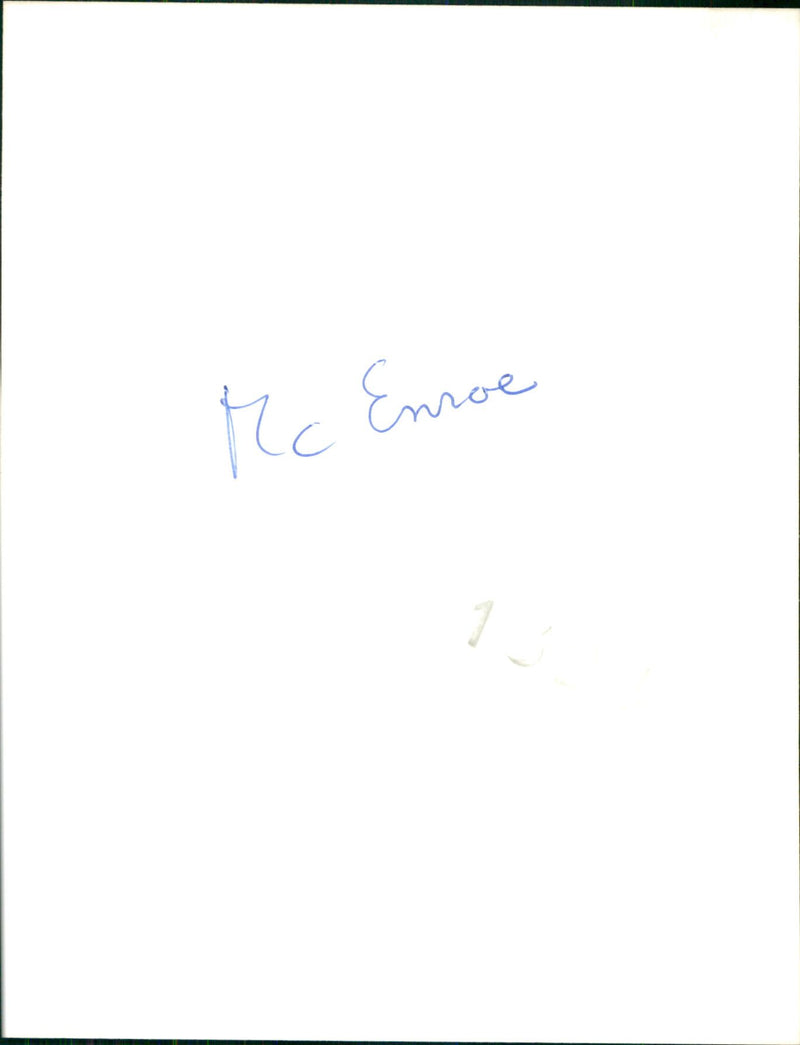 John McEnroe - Vintage Photograph