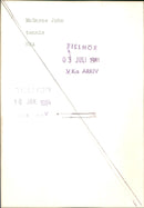 John McEnroe - Vintage Photograph