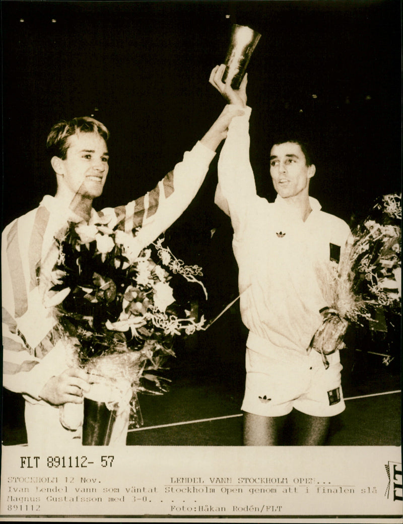 Ivan Lendl - Vintage Photograph