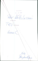 Peter Kattilasaari - Vintage Photograph