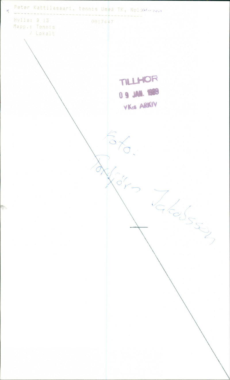 Peter Kattilasaari - Vintage Photograph